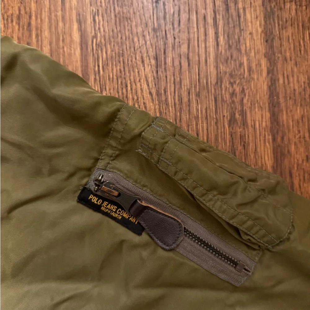 Polo jeans co. Military surplus jacket size XL - Picture 3 of 4